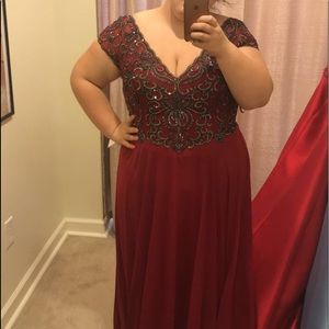 COPY - Bella Rose formal prom dress